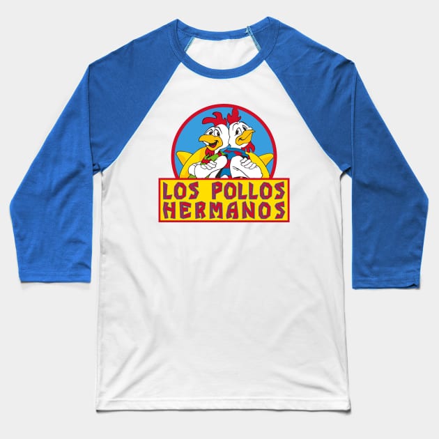 Los Pollos Hermanos - Tv Shows Baseball T-Shirt by sagitarius